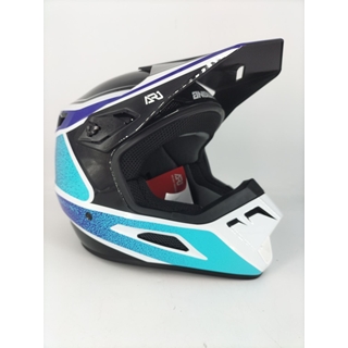 Casco Answer AR1 azul/blanco - Imagen 2