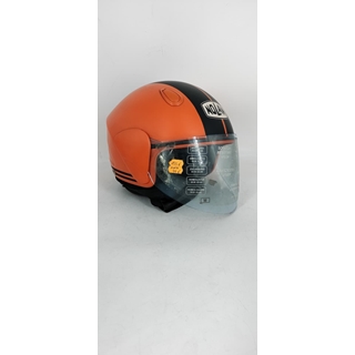 Casco jet Nolan N31 naranja/negro mate - Imagen 1