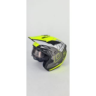 Casco Mots Jump Up03 Gris/amarillo mate - Imagen 1