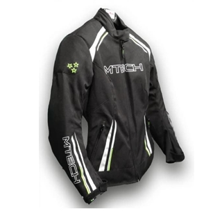 Cazadora de cordura MTech Queen negro/fluor - Imagen 2