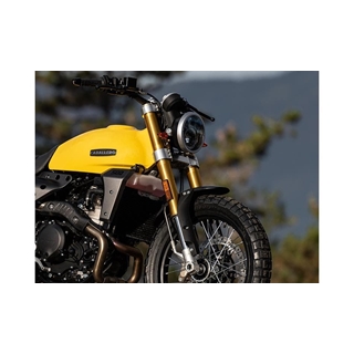 Fantic Caballero 500 Scrambler amarilla - Imagen 2