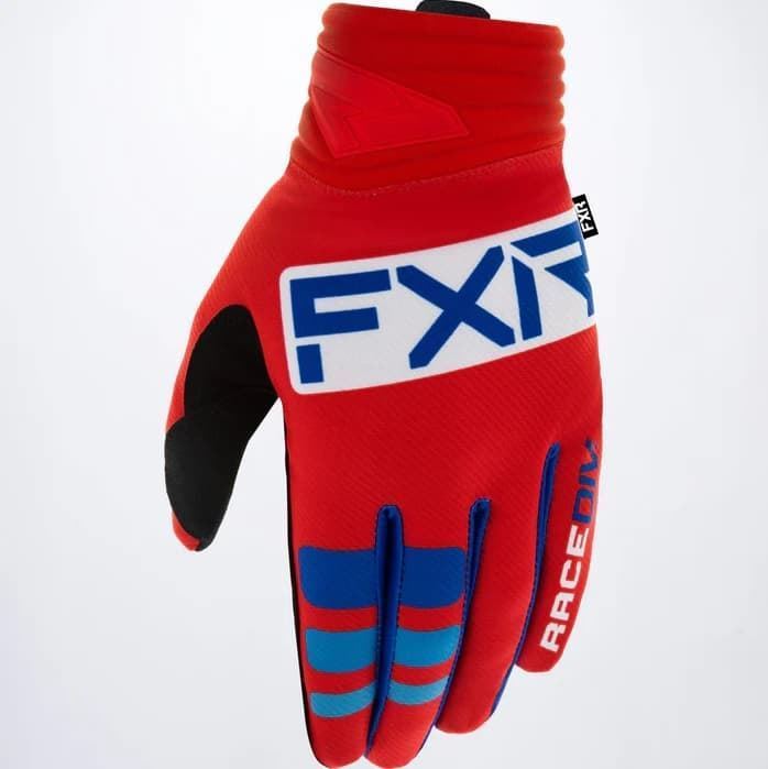 Guantes FXR Prime Rojo/azul - Imagen 1