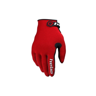 Guantes Hebo trial Team II junior rojo - Imagen 1