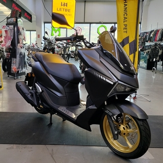 Letbe Island 125 Negro mate - Imagen 1