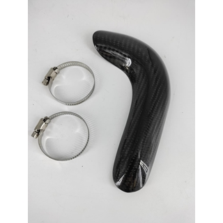 Protector de escape Hebo corto de carbono para Gasgas TXT Pro - Imagen 1